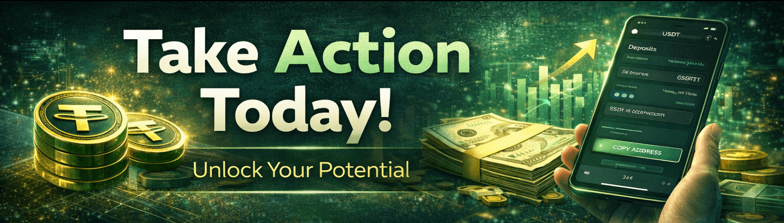 Take action today banner